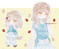 透明感のあるイラストを制作いたします アイコン、MV、サムネイルなど何でもお気軽にご相談ください
