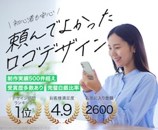 一流企業も信頼！【国内外受賞歴多数】ロゴ制作します イメージ1