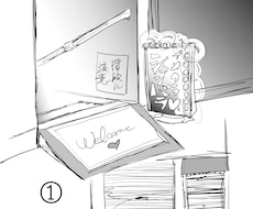キャラ設定等付 あなたの作品、漫画のネームにします