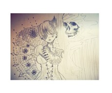 アナログで絵を描きます イメージ1