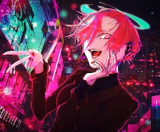 ダークで美しい、目を引くアイコン、イラスト描きます 商用利用可！ダークな絵柄が好きな人必見！