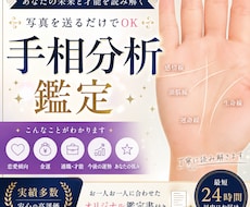 手相からあなたの才能と運勢を分析します イメージ1