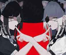 歌ってみた動画イラスト、曲名ロゴ描きます イメージ1
