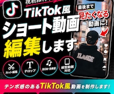 TikTok風ショート動画を制作します イメージ1