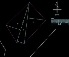 地積測量図からCADで敷地図・区割図を作成します 地積測量図や座標をCADに落としこめます！