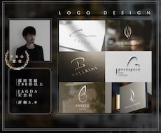 プロがシンプルで洗練されたロゴを制作いたします 【プロ認定デザイナー】【JAGDA正会員】【評価 5.0】