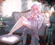 綺麗で可愛い女の子イラスト、描きます SNSや配信、動画向けイラストなど