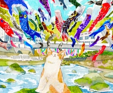 水彩風景イラストをお描きします イメージ1