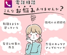 お仕事や職場の悩み、ご相談承ります イメージ1