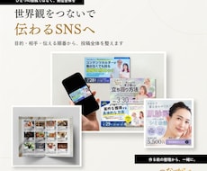 目的に合わせたSNS投稿・バナーをデザインします イメージ1