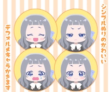 お急ぎ対応！主線なしのデフォルメキャラ描きます ◎かわいい◎淡色ポップ◎魅力的な表情差分◎商用利用OK◎