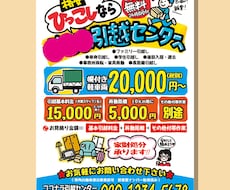 パッと目をひく手書きポスター書きます イメージ1