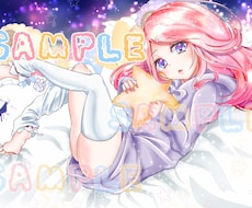 同人などや商業用のイラスト(萌え系)を描きます 大きめのサイズのしっかりしたイラストが欲しい方