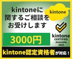 kintoneに関するご相談をお受けします イメージ1