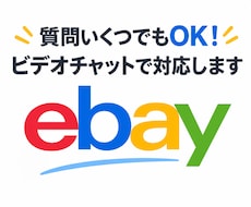ebayの質問なんでも対応いたします 質問いくつでもOK！ビデオチャットで画面を見ながら対応します