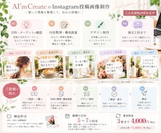 Instagram投稿画像を制作します イメージ1
