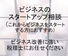 税理士がビジネスのスタートアップ相談にお応えします これからビジネスをスタートさせたい方へ【無料特典付き】
