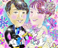 何人でも似顔絵一律5000円で描きます イメージ1