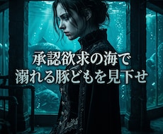 SNSの幸福マウントを砕き圧倒的な羨望で跪かせます イメージ1