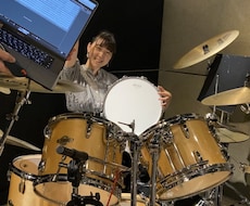 気軽にドラムレッスン♪します イメージ1