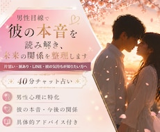 音信不通・未読無視…彼の本音を男性目線で占います 【じっくり40分チャット鑑定】片思い・男性心理・彼の気持ち