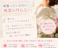 理想が叶わない原因のブレをみつけます イメージ1