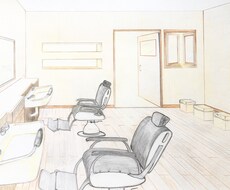 手描き外装･内装パース書きます 新築やリフォームを考えてる方へ！