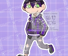 ポップ可愛いカートゥーン風イラスト描きます イメージ1