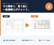 一級建築士が間取りを診断+改善します イメージ1