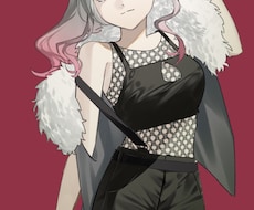 高解像度！イケメン・美少女の立ち絵や1枚絵描きます かっこいい男の子/かわいい女の子が得意ですヘッダー等にも！