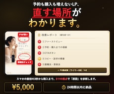 美容LP・商品ページの改善点を診断します イメージ1