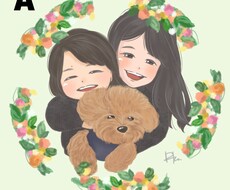 世界で一枚のオリジナル似顔絵をお届けします “1枚1枚丁寧に“を心がけて制作致します！