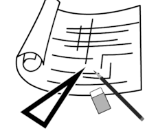 紙図面をトレース・CAD化します イメージ1