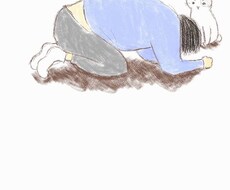 鉛筆テイストで全身のイラスト描きます イメージ1