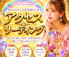 アクセスリーディング❗️であなた様を導きます 動物/物/場所/人へアクセスし透視✨で伝えます✨
