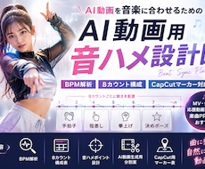 AI動画用の音ハメ設計図を作成します イメージ1