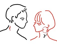 カップルに☺︎オシャレ線画かきます イメージ1