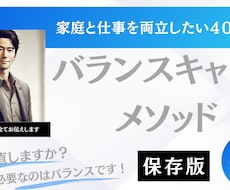 40代からの「理想」と「現実」を繋ぎます イメージ1