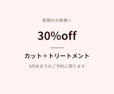 シンプルで見やすいバナーを作成します イメージ1