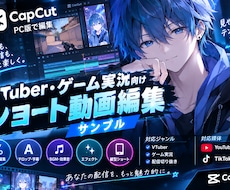 VTuber・ゲーム配信のショート動画を編集します イメージ1