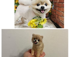 羊毛フェルトで手乗りペットちゃんをお作りします 羊毛在庫の確認の為、ご購入前にお問い合わせ下さいませ。