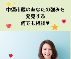 中須市蔵のあなたの強みを発見します 自分の才能や強みに気づいていますか？何でもお話しください！