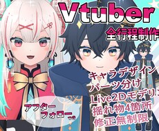 かわいい女性Vtuberモデル制作します イメージ1