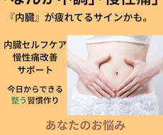 ハードな運動ナシ！内臓から整える慢性痛ケア教えます