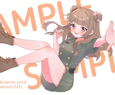 1枚絵、アイコン、ヘッダー制作します イメージ1