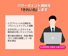 PowerPoint資料をブラッシュアップします イメージ1