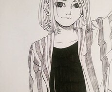 あなたの求めてるイラスト、漫画風に描きます イメージ1