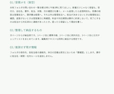 業務メモを引継ぎ手順書に整えますます イメージ1