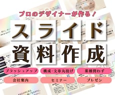 一目で伝わる信頼のデザイン！スライド資料作ります 手書きメモからでもOK！忙しい貴方の時間を創るプロのデザイン