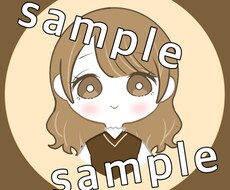 アイコンお描き致します SNSお使い頂けるアイコン作成致します。